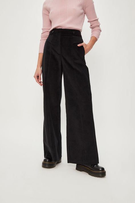 Pantalon Liso Negro iO 11020124062102-0