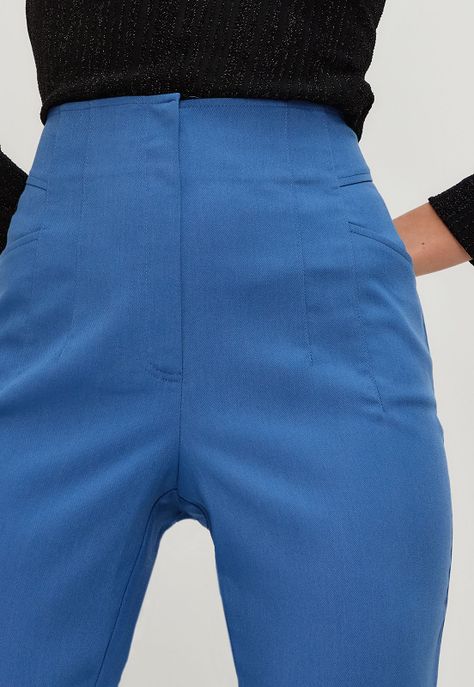 Pantalon Liso Azul iO 11020224050134-2