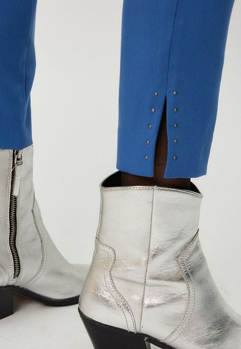 Pantalon Liso Azul iO 11020224050134-4