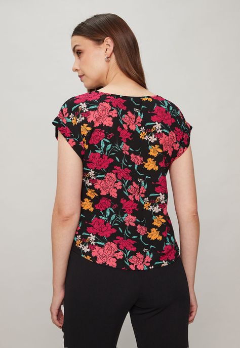 Top Print Nudo Negro Ash 14107124002102-4