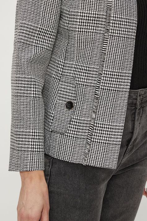Chaqueta Chanel De Fantasia Negro Ma Griffe 17702124050102-3