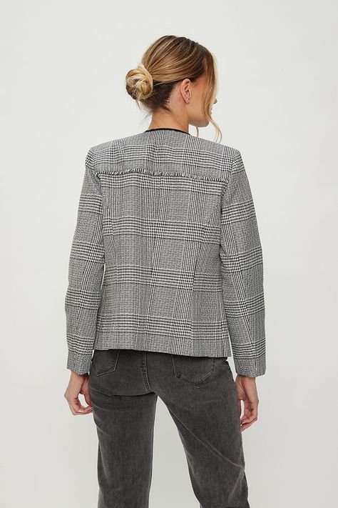 Chaqueta Chanel De Fantasia Negro Ma Griffe 17702124050102-4