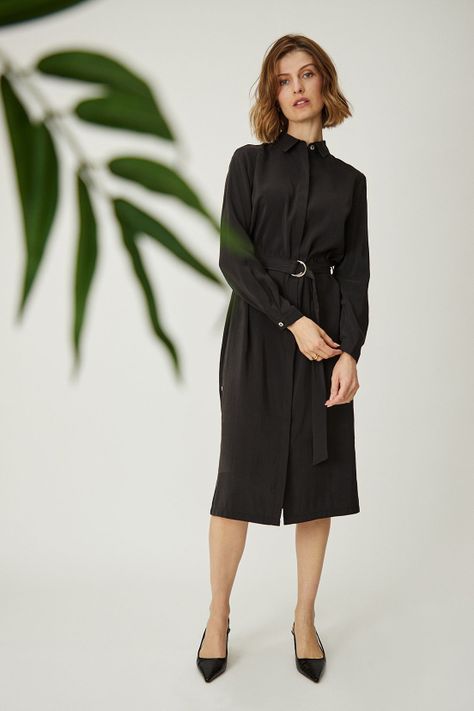 Vestido Liso Negro Ma Griffe 13002224051102-0