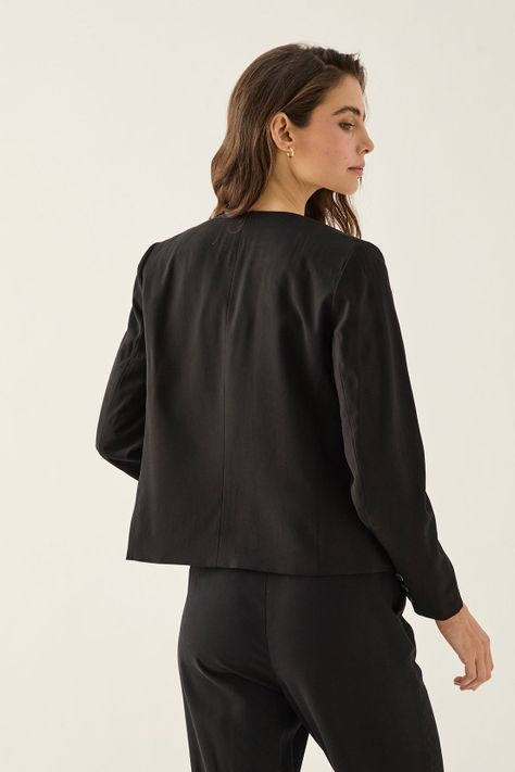 Blazer Liso Negro Ash 16007125001102-4