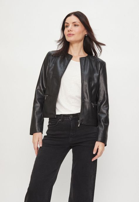 Chaqueta Lisa Negro Ash 17507224001102-2