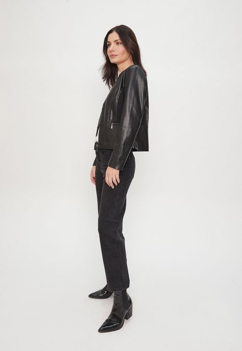 Chaqueta Lisa Negro Ash 17507224001102-3