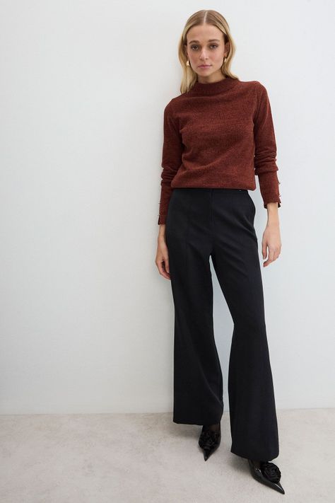 Sweater Liso Café 18107125054129-4
