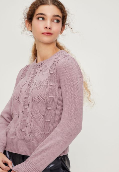 Sweater Liso Lila iO 18120224052211-1