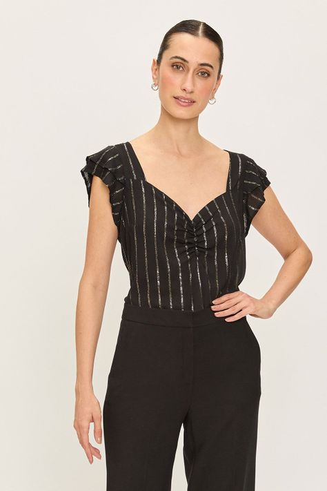 Blusa Lisa Negro Ash 14004224009102-0