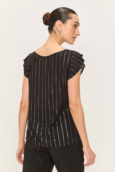 Blusa Lisa Negro Ash 14004224009102-3