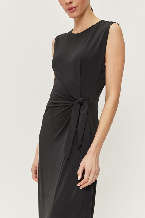 Vestido Liso Negro Ash 13407224051102-1