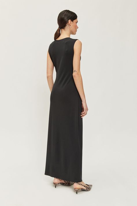 Vestido Liso Negro Ash 13407224051102-3