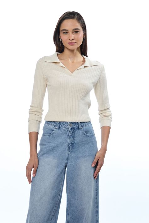 Sweater Liso Beige 18120224071106-0