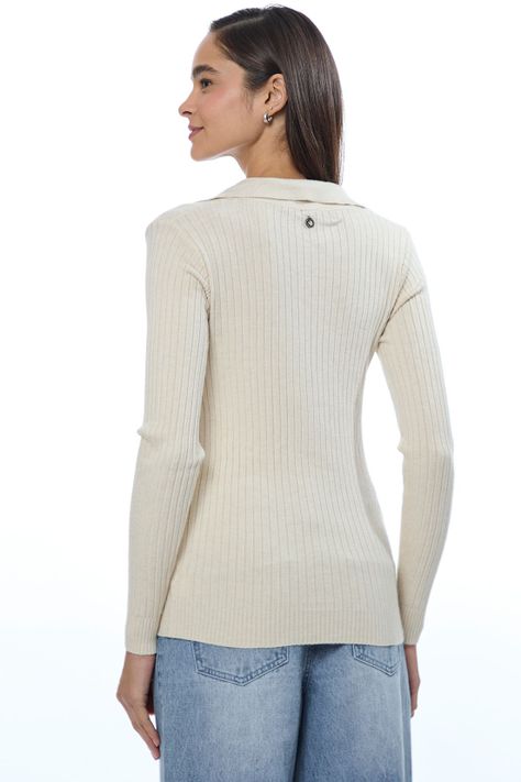 Sweater Liso Beige 18120224071106-4