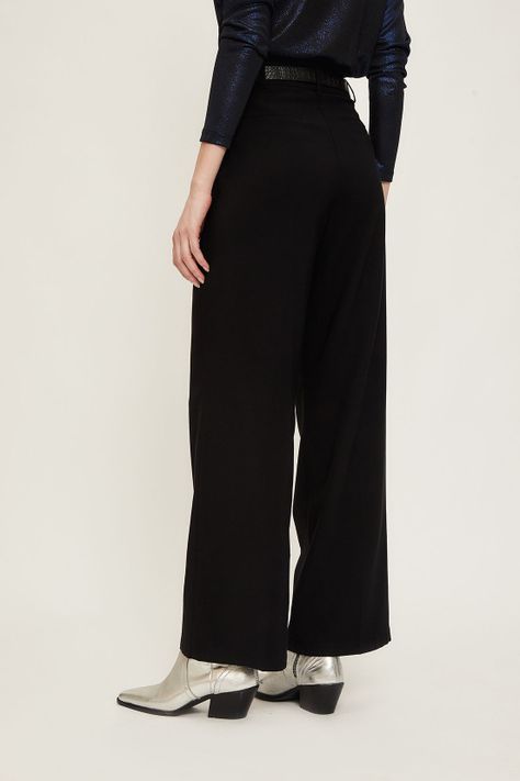 Pantalon Liso Negro iO 11020224009102-4