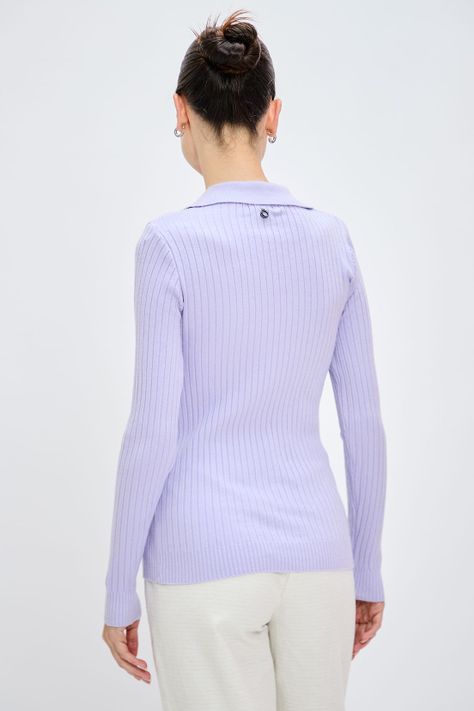 Sweater Liso Lila 18120224071211-5