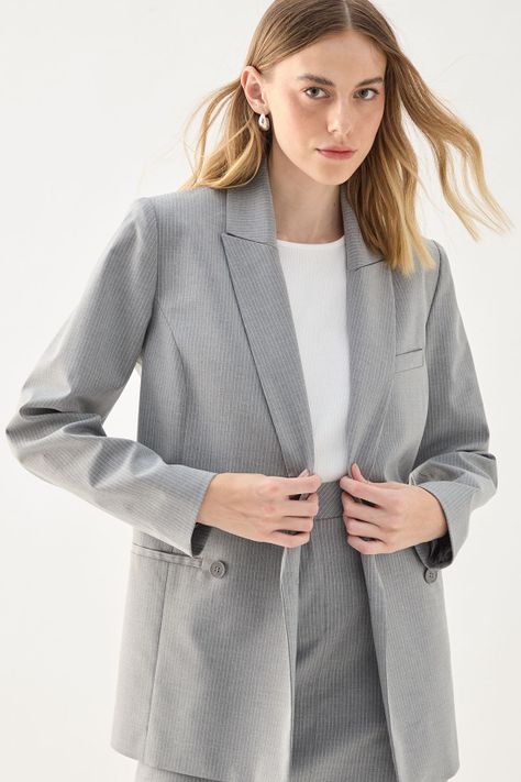 Blazer Raya Diplomatica Gris Ash 16107125001113-1