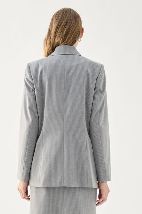 Blazer Raya Diplomatica Gris Ash 16107125001113-3