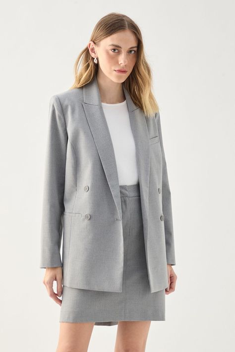 Blazer Raya Diplomatica Gris Ash 16107125001113-4
