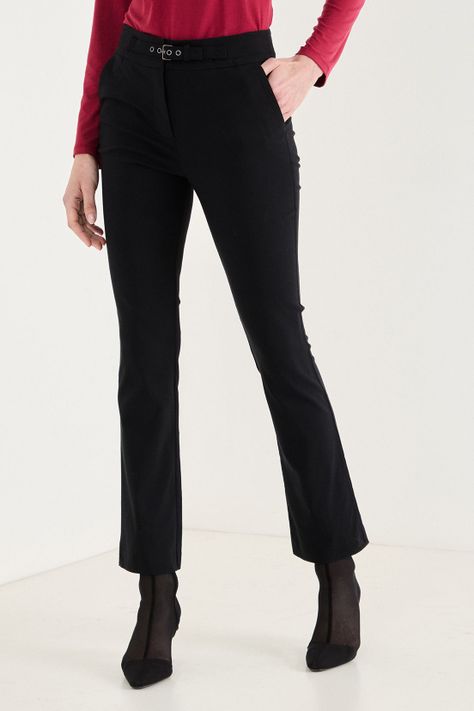 Pantalon Liso Negro 11004125005102-0