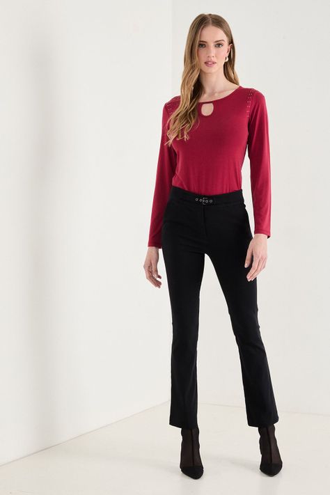 Pantalon Liso Negro 11004125005102-4