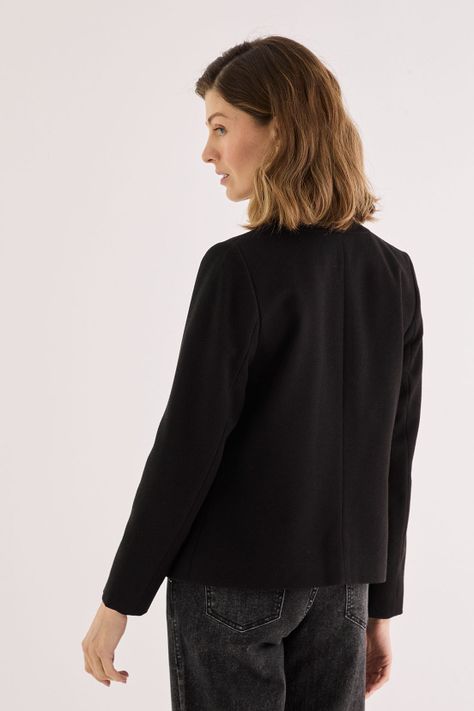 Blazer Escote V Negro 16002125004102-3