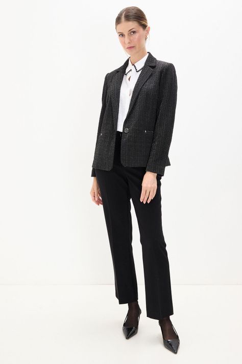 Blazer Fantasia Negro 16104125004102-2