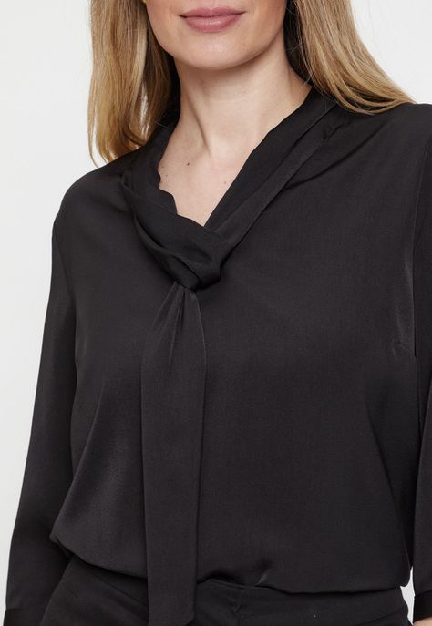 Blusa Lisa Negro Ma Griffe 14002224058102-1