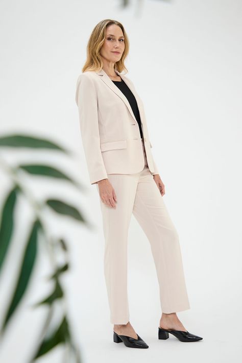 Blazer Dos Botones Beige Ma Griffe 16002125050106-3
