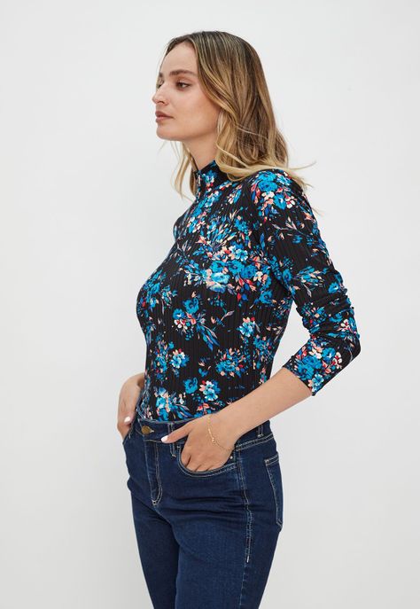 Polera Fantasia Azul Ash 14307124054134-3