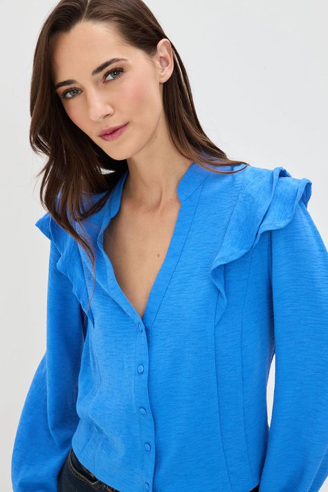 Blusa Lisa Azul 14020125066134-1