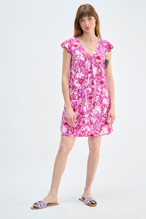 Vestido Estampado Morado Ash 13107224005121-0