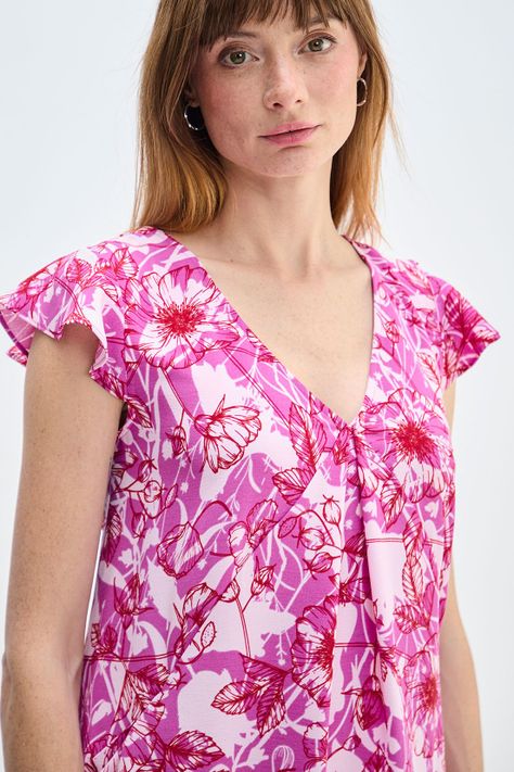 Vestido Estampado Morado Ash 13107224005121-1