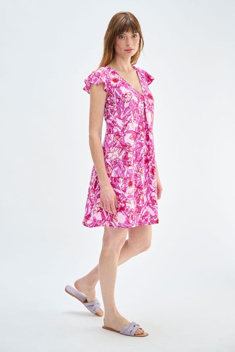 Vestido Estampado Morado Ash 13107224005121-3