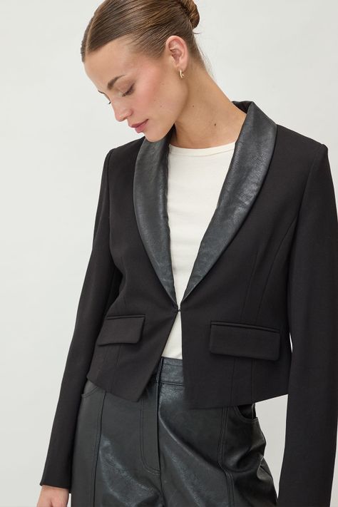 Blazer Liso Negro 16020125013102-1