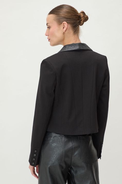 Blazer Liso Negro 16020125013102-3