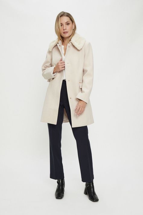 Chaqueton Liso Beige Ma Griffe 17202124057106-0
