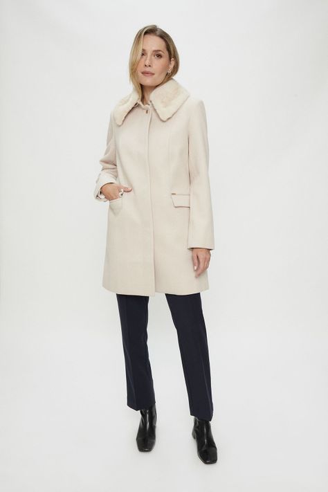 Chaqueton Liso Beige Ma Griffe 17202124057106-3