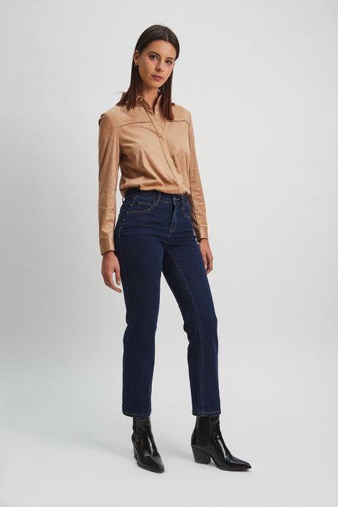 Jeans Liso Azul Ash 11307224004104-0