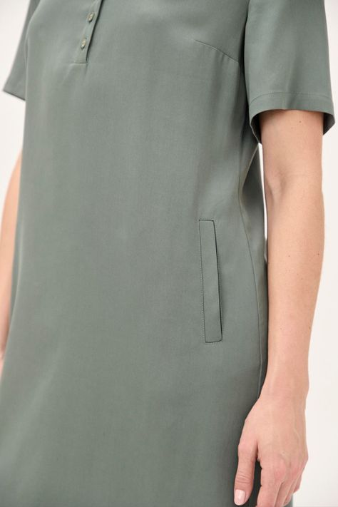 Vestido Tencel Verde Ma Griffe 13002224055107-1