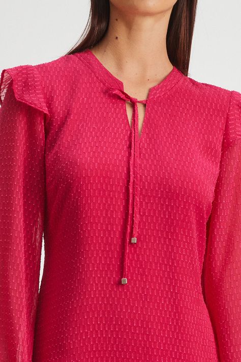 Vestido Liso fucsia Ash 13007224003116-1