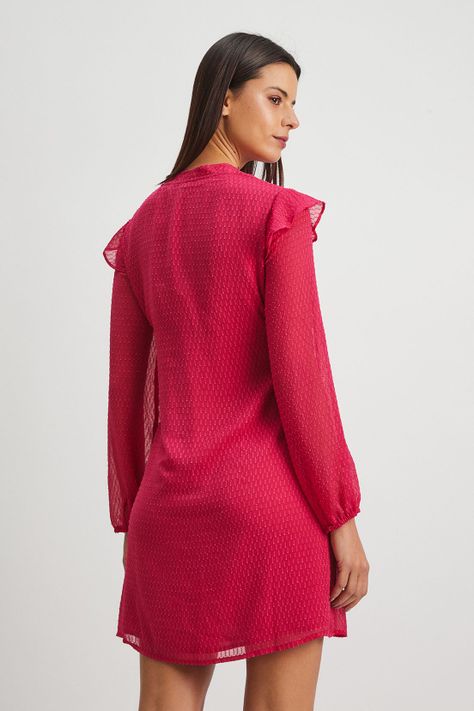 Vestido Liso fucsia Ash 13007224003116-3