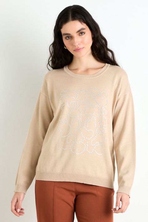 Sweater Liso Beige 18107125005106-0