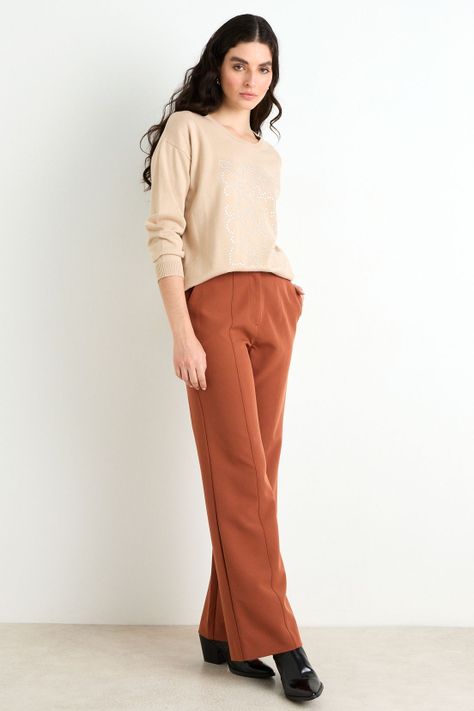 Sweater Liso Beige 18107125005106-2