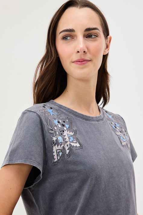 Polera Estampada Gris 14620125052163-1