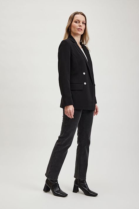 Blazer Liso Negro Ash 16007224054102-3