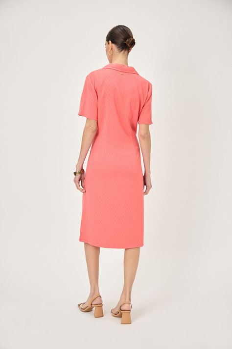 Vestido Bolsillos coral Ma Griffe 13002224054133-4
