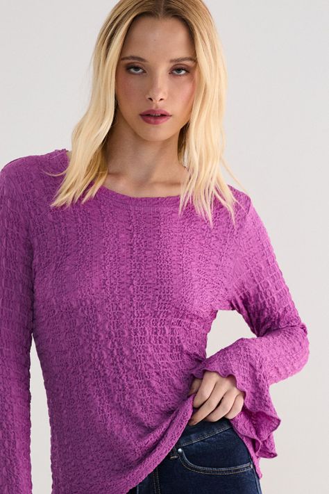 Polera Lisa Morado 14207125005121-1