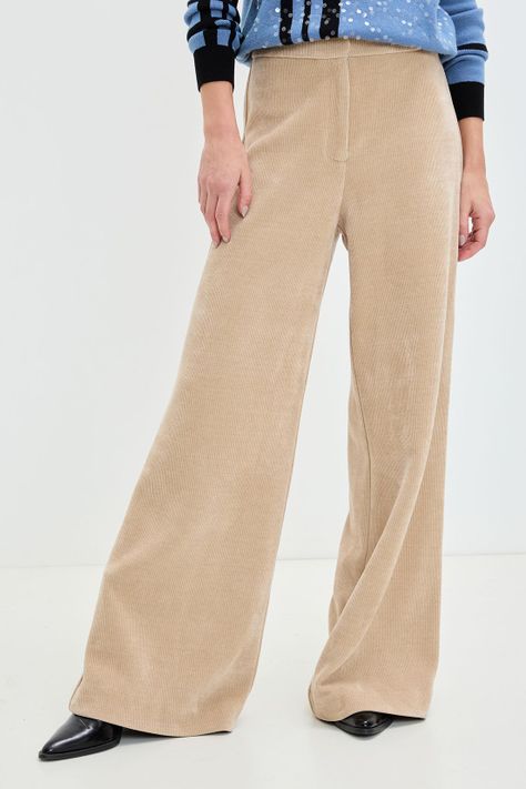 Pantalon Liso Beige 11020125014106-1