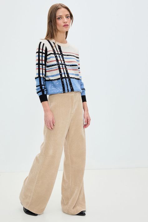 Pantalon Liso Beige 11020125014106-4